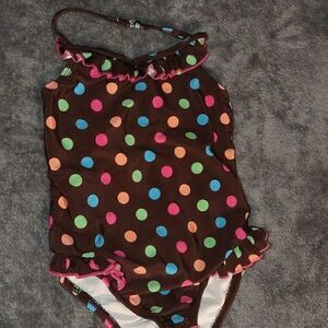 Circo Girls Colorful Polka dot Swimsuit sz 4T